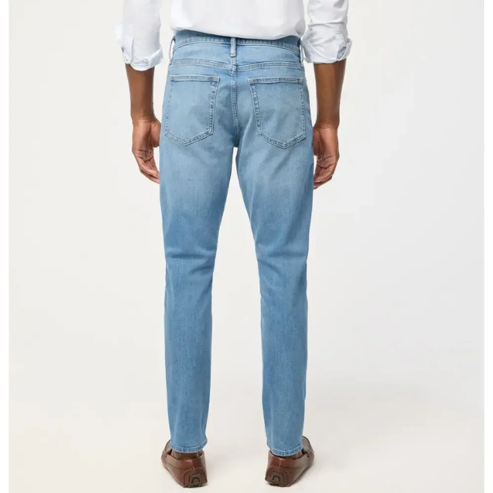 J.Crew Signature Flex Athletic Slim Fit Jeans Mens 36x30 Light Blue Wash Tapered